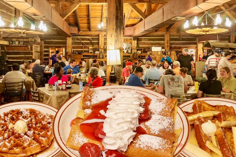 Things To Do Log Cabin Pancake House