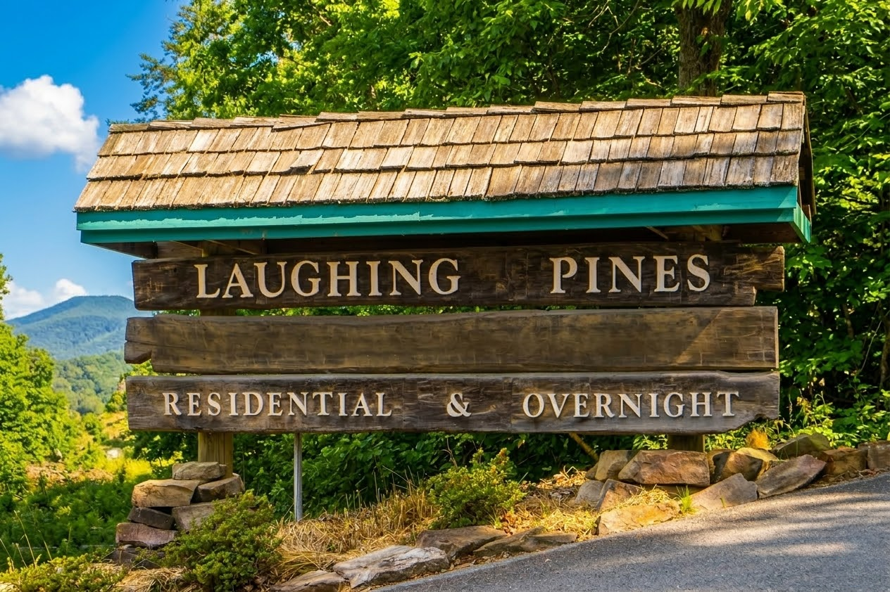 Laughing Pines — luxury mountain cabin community adjacent to The Summit on Bluff Mountain